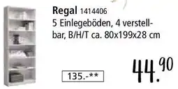 Zurbrüggen Regal Angebot