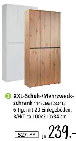 Zurbrüggen XXL-Schuh-/Mehrzweckschrank Angebot
