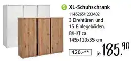 Zurbrüggen XL-Schuhschrank Angebot