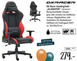Zurbrüggen DX Racer Gamingstuhl ,,GLADIATOR" Angebot
