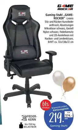 Zurbrüggen Gaming-Stuhl ,,GAME-ROCKER" Angebot