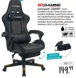 Zurbrüggen BXGAMING Gamingstuhl ,,MORTEN" Angebot