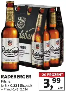Lösch Depot RADEBERGER Pilsner Angebot