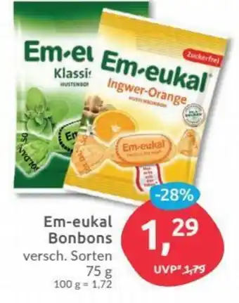 Budni Em-Eukal Bonbons 75g Angebot