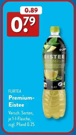 Aldi Süd FLIRTEA Premium Eistee Angebot