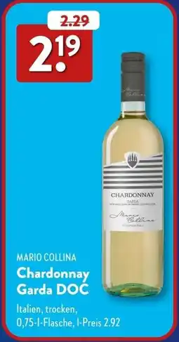 Aldi Süd MARIO COLLINA Chardonnay Garda DOC Angebot