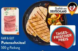 Aldi Süd FAIR & GUT Putenschnitzel Angebot