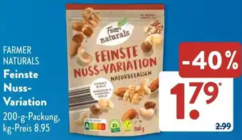 Aldi Süd FARMER NATURALS Feinste Nuss Variation Angebot