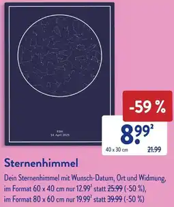 Aldi Süd Sternenhimmel Angebot