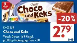 Aldi Süd CHOCEUR Choco und Keks Angebot