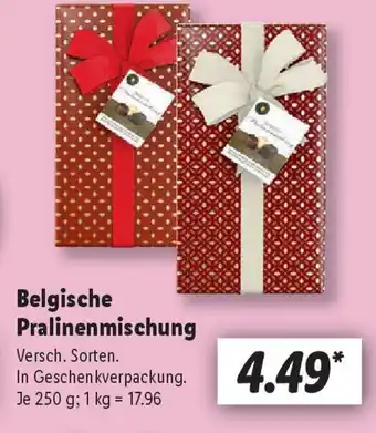 Lidl Belgische Pralinenmischung Angebot
