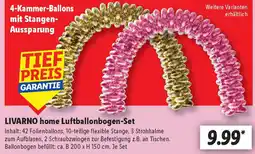 Lidl LIVARNO home Luftballonbogen-Set Angebot