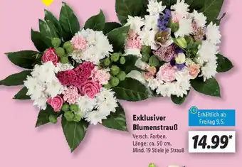 Lidl Exklusiver Blumenstrauß Angebot