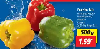 Lidl Paprika-Mix Angebot