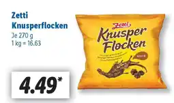 Lidl Zetti Knusperflocken Angebot