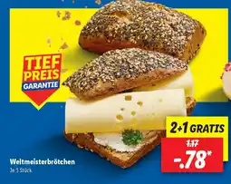 Lidl Weltmeisterbrötchen Angebot