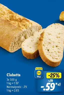 Lidl Ciabatta Angebot