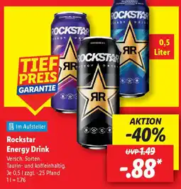 Lidl Rockstar Energy Drink Angebot