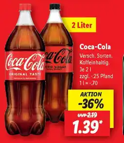 Lidl Coca-Cola Angebot