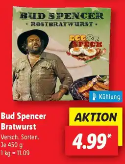 Lidl Bud Spencer Bratwurst Angebot