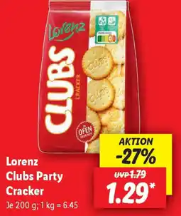 Lidl Lorenz Clubs Party Cracker Angebot