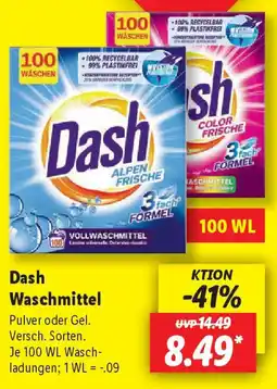 Lidl Dash Waschmittel Angebot