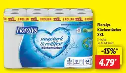 Lidl Floralys Küchentücher XXL Angebot