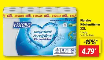 Lidl Floralys Küchentücher XXL Angebot