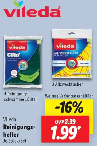 Lidl Vileda Reinigungs- helfer Angebot