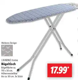 Lidl LIVARNO home Bügeltisch Angebot