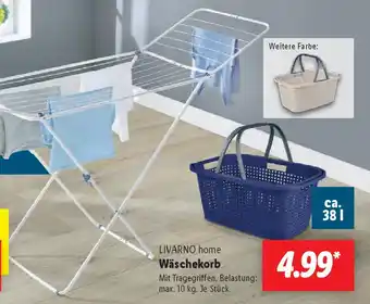 Lidl LIVARNO home Wäschekorb Angebot