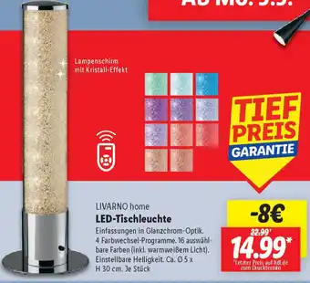 Lidl LIVARNO home LED-Tischleuchte Angebot
