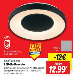 Lidl LIVARNO home LED-Badleuchte Angebot