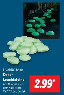 Lidl LIVARNO home Deko- Leuchtsteine Angebot