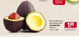 REWE Avocado Hass 1kg Angebot