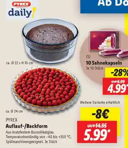 Lidl PYREX Auflauf-/Backform Angebot