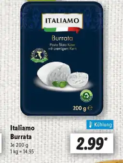 Lidl Italiamo Burrata Angebot