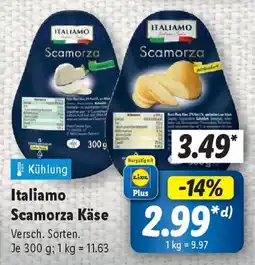 Lidl Italiamo Scamorza Käse Angebot