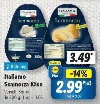 Lidl Italiamo Scamorza Käse Angebot