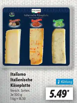 Lidl Italiamo Italienische Käseplatte Angebot