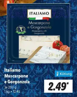 Lidl Italiamo Mascarpone e Gorgonzola Angebot