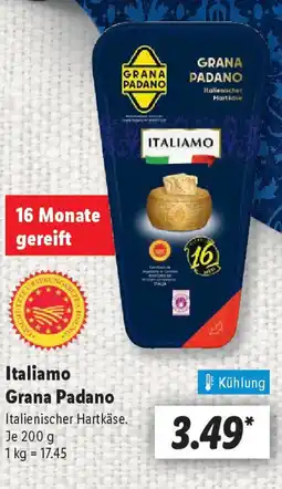 Lidl Italiamo Grana Padano Angebot