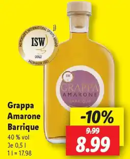 Lidl Grappa Amarone Barrique Angebot