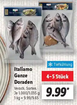 Lidl Italiamo Ganze Doraden Angebot