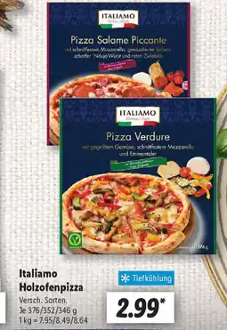 Lidl Italiamo Holzofenpizza Angebot