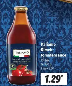 Lidl Italiamo Kirsch- tomatensauce Angebot