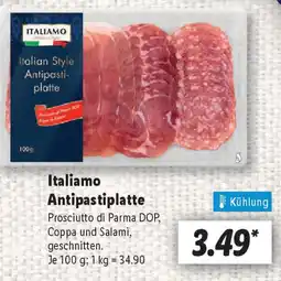 Lidl Italiamo Antipastiplatte Angebot