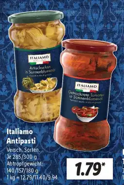 Lidl Italiamo Antipasti Angebot