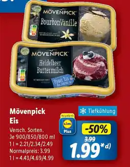 Lidl Mövenpick Eis Angebot