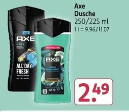 Rossmann AXE Dusche Angebot